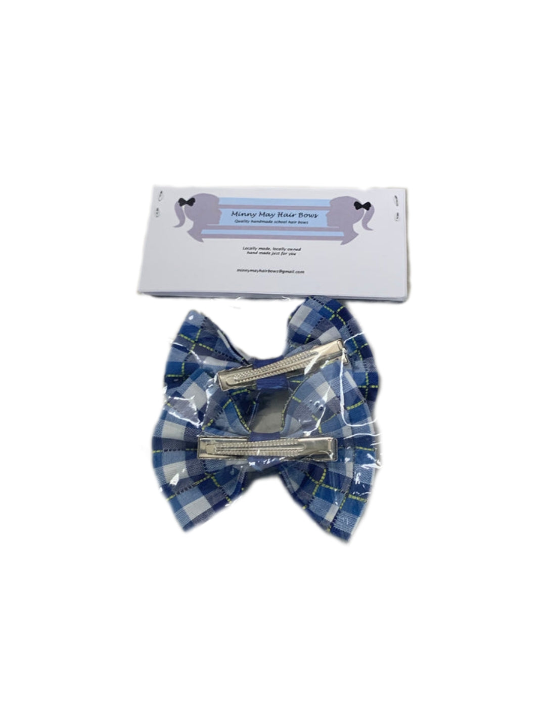 Girls Winter Clips with bows