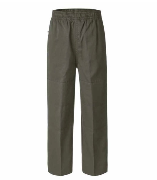 Boys Double Knee Winter Pants- Grey 4805DK