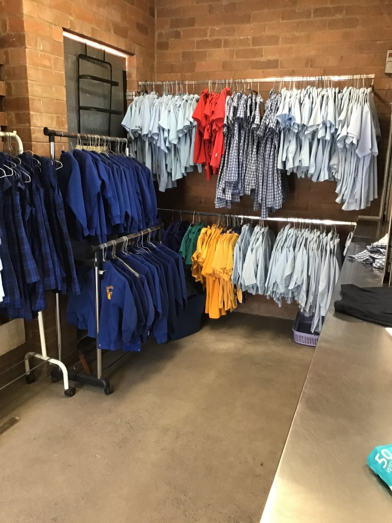 Second hand uniforms